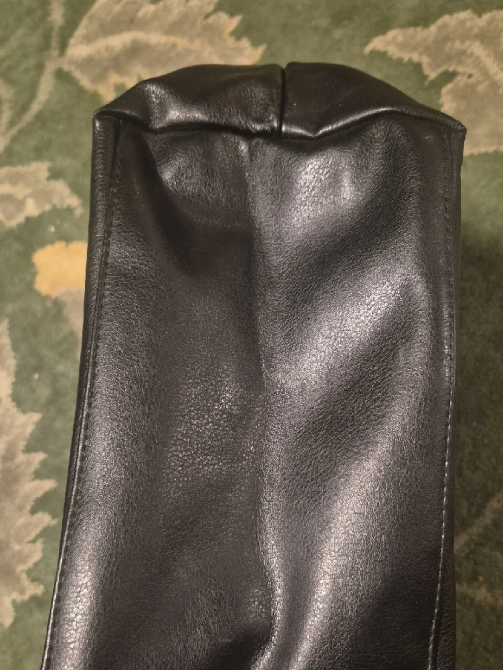 Donna Karan Black Leather Tote - Picture 10 of 14
